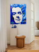 100 x 80 cm, Unikat, 'Jude Law' (UBI17-797) - Acrylgemälde von Ute Bivona