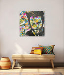 100 x 100 cm, Unikat, 'Wolverine' (UBI17-799) - Acrylgemälde von Ute Bivona