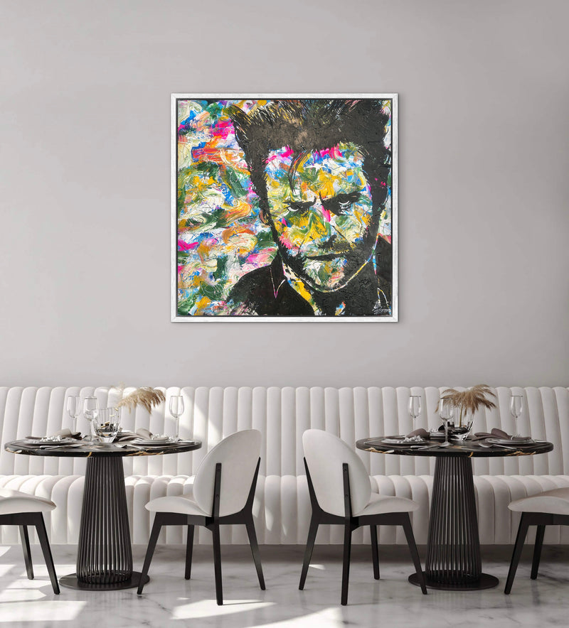 100 x 100 cm, Unikat, 'Wolverine' (UBI17-799) - Acrylgemälde von Ute Bivona