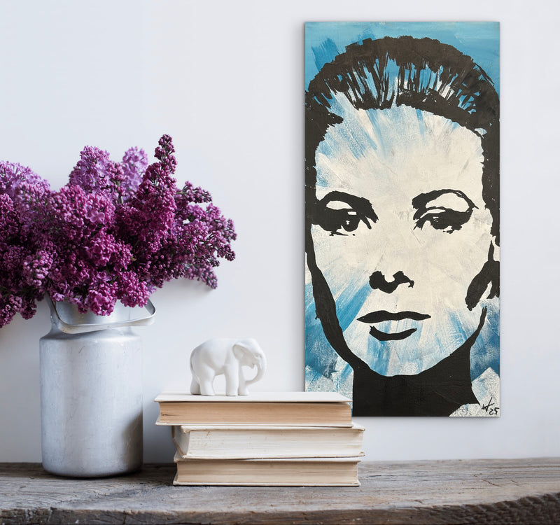 60 x 30 cm, Unikat, 'Grace' (HW1-800) - Acrylgemälde von Hagen Wieland