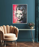 80 x 60 cm, Unikat, 'Pink' (HW1-803) - Acrylgemälde von Hagen Wieland