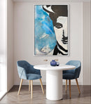 120 x 80 cm, Unikat, 'Charly' (HW1-805) - Acrylgemälde von Hagen Wieland