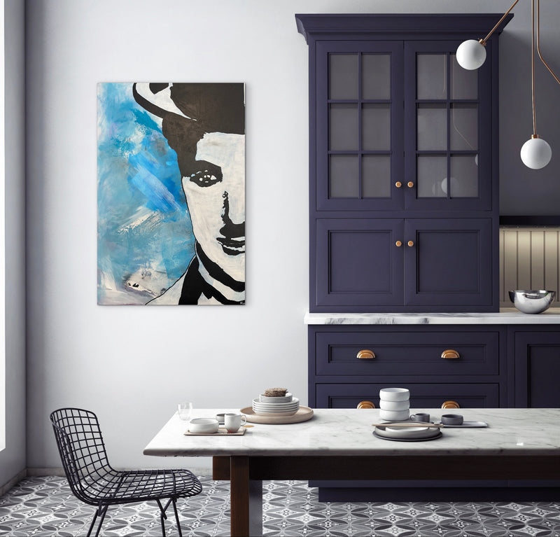 120 x 80 cm, Unikat, 'Charly' (HW1-805) - Acrylgemälde von Hagen Wieland