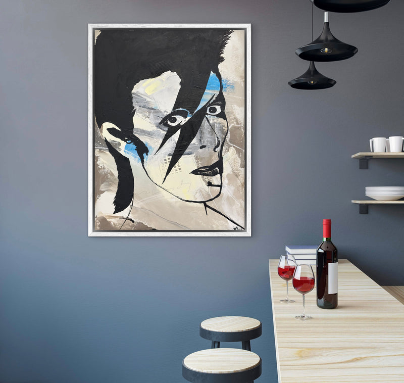 120 x 80 cm, Unikat, 'Charly' (HW1-805) - Acrylgemälde von Hagen Wieland