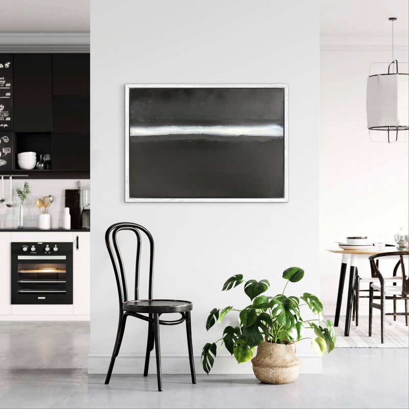 100 x 70 cm, Unikat, 'Kreidefelsen von Rügen' (HW1-814) -  von Hagen Wieland