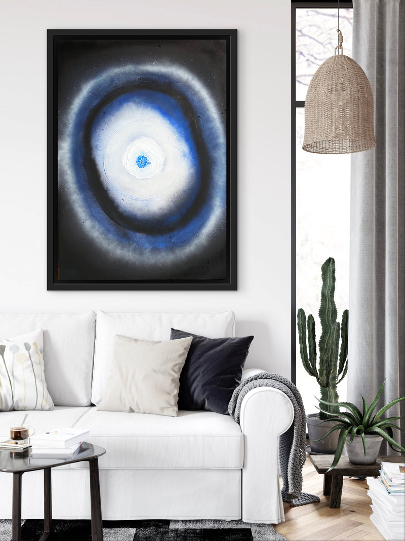 70 x 50 cm, Unikat, 'Geysir im Yellowstone N.P.' (HW1-818) -  von Hagen Wieland