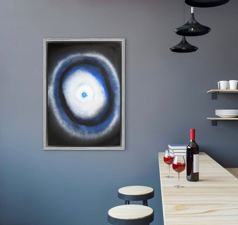 70 x 50 cm, Unikat, 'Geysir im Yellowstone N.P.' (HW1-818) -  von Hagen Wieland