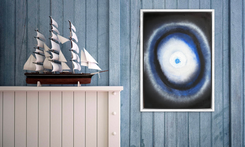 70 x 50 cm, Unikat, 'Geysir im Yellowstone N.P.' (HW1-818) -  von Hagen Wieland