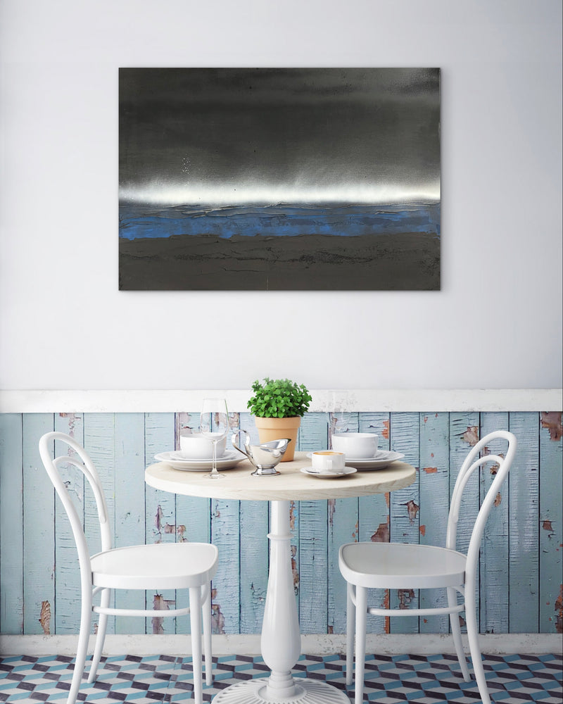 50 x 70 cm, Unikat, 'Am Meer 1' (HW1-819) -  von Hagen Wieland