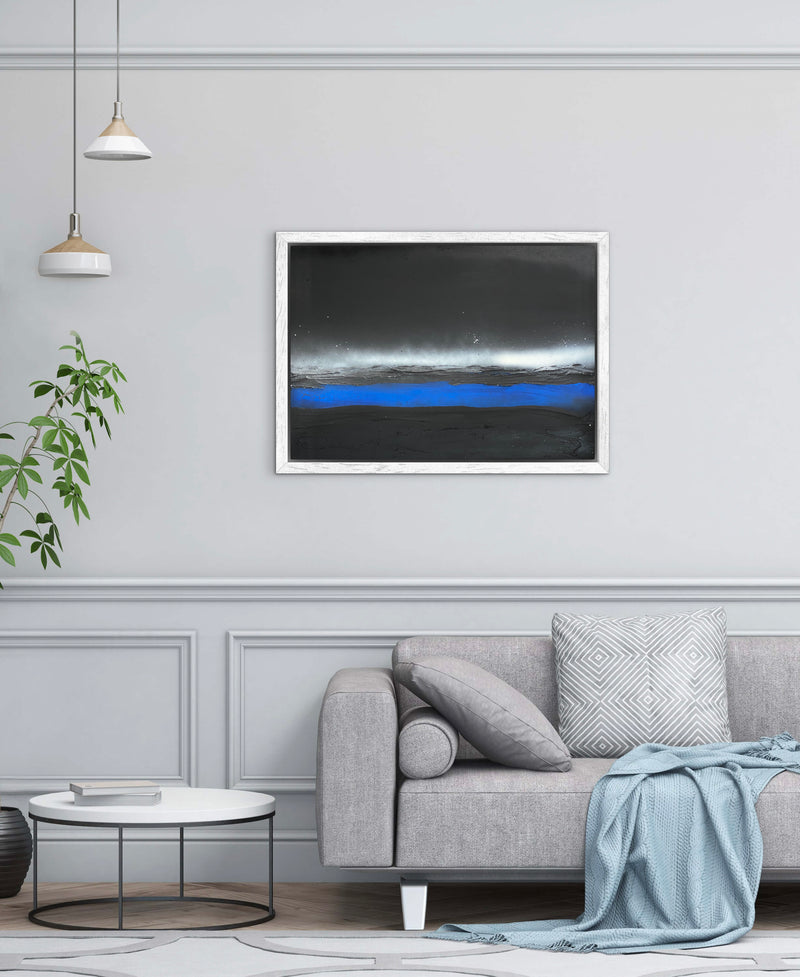50 x 70 cm, Unikat, 'Am Meer 2' (HW1-820) -  von Hagen Wieland