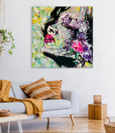 100 x 100 cm, Unikat, 'Donna' (UBI17-821) -  von Ute Bivona