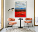 120 x 80 cm, Unikat, 'Orange County 2' (HW1-701) - Acrylgemälde von Hagen Wieland