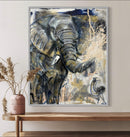 100 x 80 cm, Unikat, 'Waterphant' (BEZ30-731) -  von Marion Bezdek