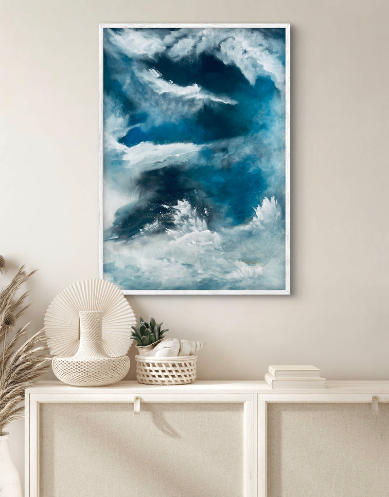 100 x 70 cm, Unikat, 'Kraft' (HW1-791) - Acrylgemälde von Hagen Wieland