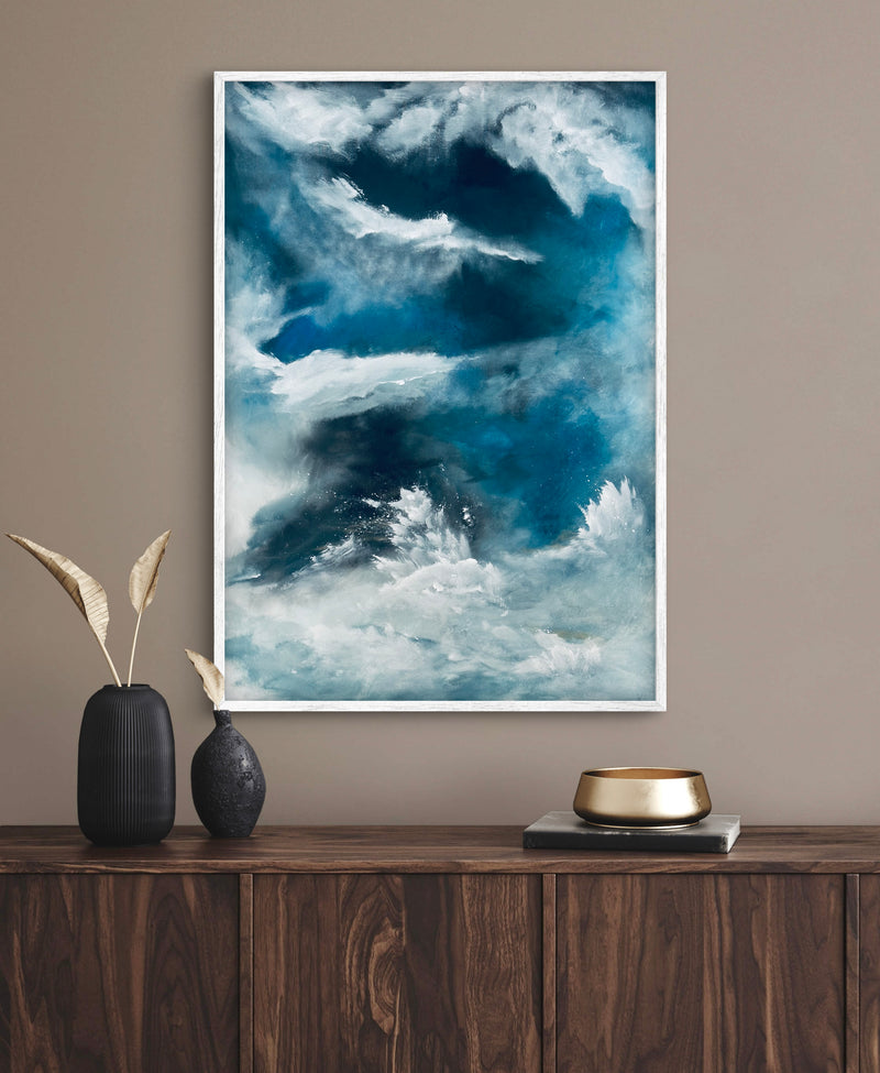 100 x 70 cm, Unikat, 'Kraft' (HW1-791) - Acrylgemälde von Hagen Wieland