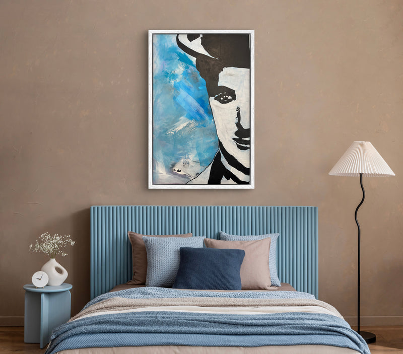 120 x 80 cm, Unikat, 'Charly' (HW1-805) - Acrylgemälde von Hagen Wieland