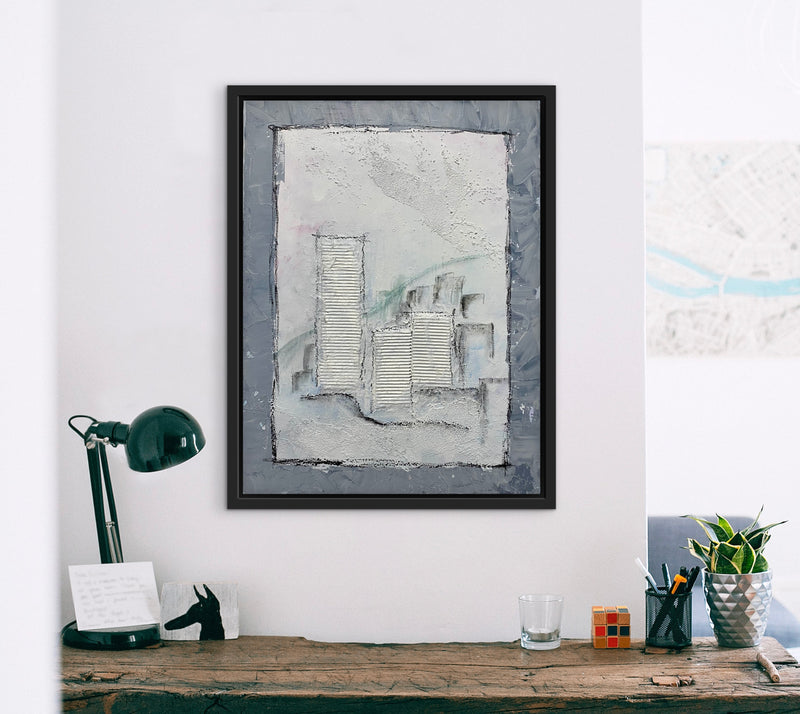 80 x 60 cm, Unikat, 'Collage 1' (HW1-823) -  von Hagen Wieland