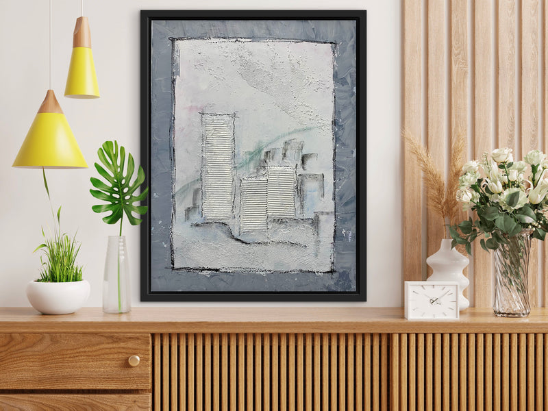 80 x 60 cm, Unikat, 'Collage 1' (HW1-823) -  von Hagen Wieland