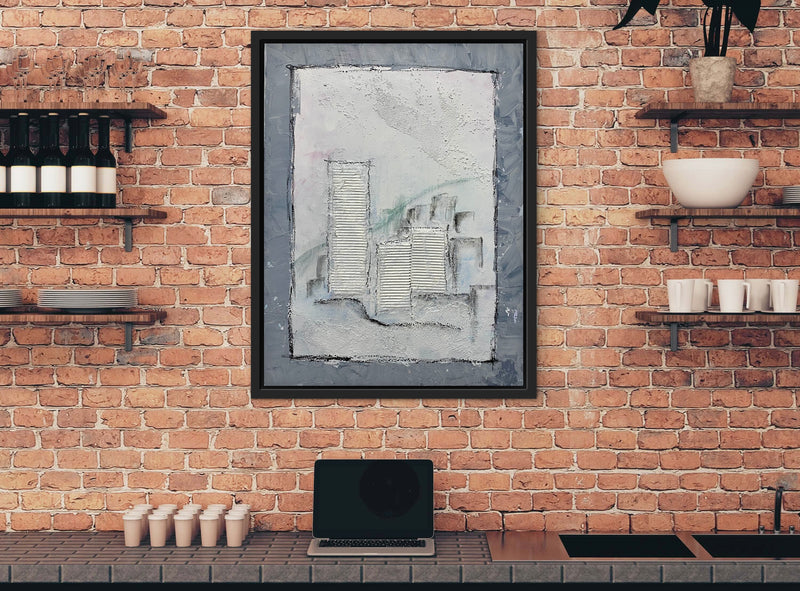 80 x 60 cm, Unikat, 'Collage 1' (HW1-823) -  von Hagen Wieland