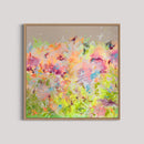 80 x 80 cm, Unikat, 'SMELL OF SUMMER' (HEIN28-704) - Acrylgemälde von Carsten Heine