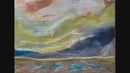 60 x 80 cm, Unikat, '5 Seen Land' (HW1-523) - Acrylgemälde von Hagen Wieland