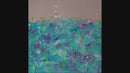 80 x 80 cm, Unikat, 'BLUE VELVET' (HEIN28-706) - Acrylgemälde von Carsten Heine