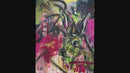 100 x 80 cm, Unikat, 'XXX - Happy Bunny' (BEZ30-727) -  von Marion Bezdek