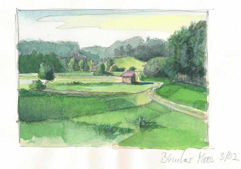 13,5 x 18 cm, Unikat, 'Bruckner Moos' (TP4-123) -  von Thomas Popp