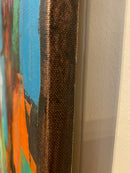 100 x 70 cm, Unikat, 'Swing' (HW1-17) - Acrylgemälde von Hagen Wieland