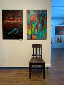 100 x 70 cm, Unikat, 'Swing' (HW1-17) - Acrylgemälde von Hagen Wieland