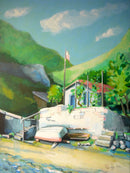 70 x 50 cm, Unikat, 'Arkadia 1' (TP4-370) -  von Thomas Popp