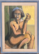 74 x 54 cm, Unikat, 'Badende 2' (TP4-292) -  von Thomas Popp