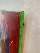 100 x 70 cm, Unikat, 'Flammendes Schwert' (HW1-3) - Acrylgemälde von Hagen Wieland