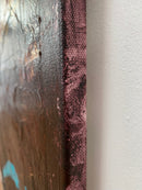 100 x 70 cm, Unikat, 'Sonnenuntergang in Gold' (HW1-4) - Acrylgemälde von Hagen Wieland