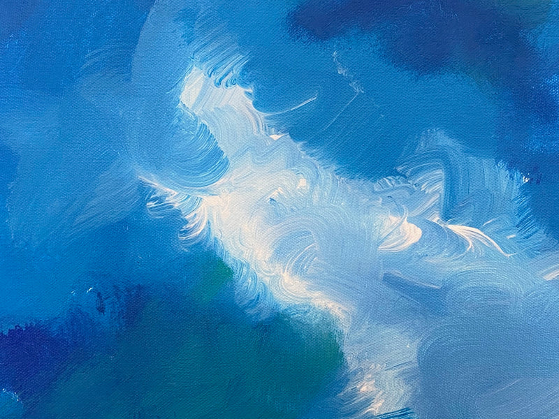 80 x 100 cm, Unikat, 'Daenerys' (HW1-32) - Acrylgemälde von Hagen Wieland