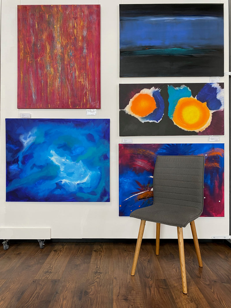 80 x 100 cm, Unikat, 'Daenerys' (HW1-32) - Acrylgemälde von Hagen Wieland