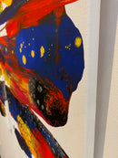 60 x 120 cm, Unikat, 'Aquarium' (HW1-68) - Acrylgemälde von Hagen Wieland