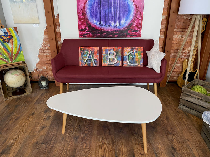 30 x 90 cm, Unikat, 'ABC' (HW1-55) - Acrylgemälde von Hagen Wieland