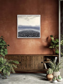 70 x 70 cm, Unikat, 'Death Valley 1' (HW1-429) - Acrylgemälde von Hagen Wieland