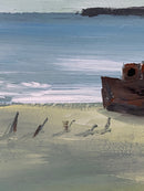 30 x 24 cm, Unikat, 'Juno' (HW1-95) - Acrylgemälde von Hagen Wieland