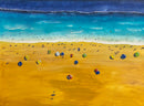 60 x 80 cm, Unikat, 'Lido' (HW1-98) - Acrylgemälde von Hagen Wieland