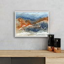 29 x 39 cm, Unikat, 'Wald im Frühling 1' (HW1-427) - Acrylgemälde von Hagen Wieland