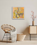 50 x 50 cm, Unikat, 'Geschmäcke' (BAR14-387) - Acrylgemälde von Beatriz Baranowski