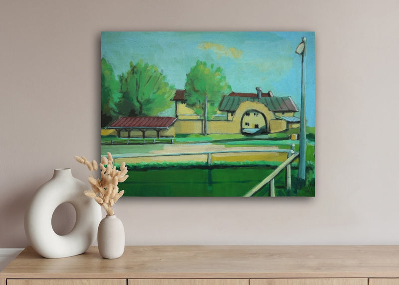 27 x 36,5 cm, Unikat, 'Niederseeon' (TP4-464) -  von Thomas Popp