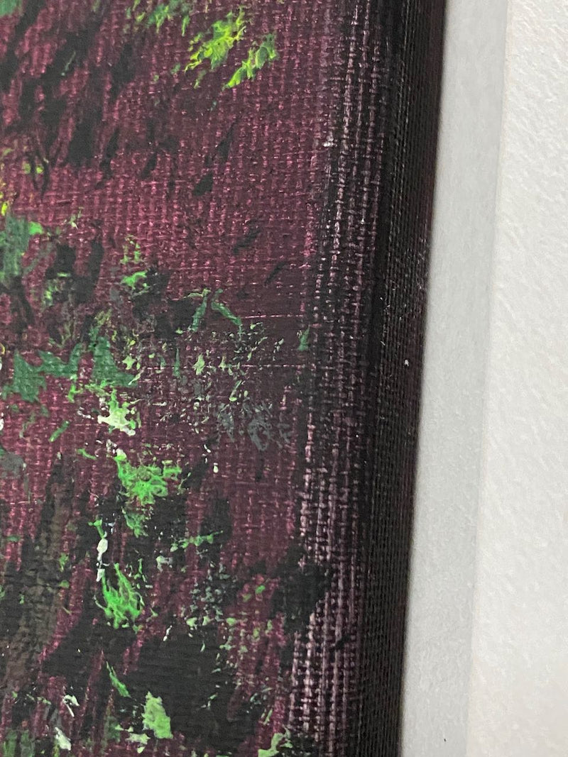 70 x 70 cm, Unikat, 'Monopterus' (HW1-134) - Acrylgemälde von Hagen Wieland