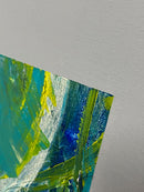 40 x 80 cm, Unikat, 'Floating' (KARO2-139) - Acrylgemälde von Karen Rohde