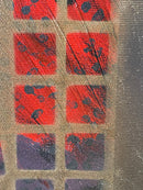 50 x 50 cm, Unikat, 'Goldener Reiter' (HW1-184) - Acrylgemälde von Hagen Wieland