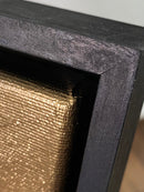 50 x 50 cm, Unikat, 'Goldener Reiter' (HW1-184) - Acrylgemälde von Hagen Wieland