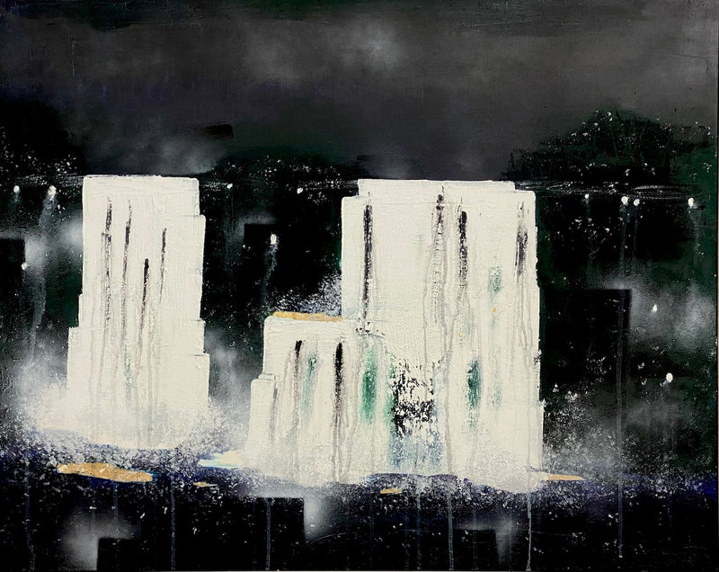 80 x 100 cm, Unikat, 'Iguazu' (HW1-197) -  von Hagen Wieland