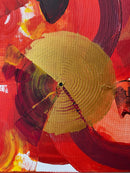 70 x 70 cm, Unikat, 'Vinyl' (KARO2-109) - Acrylgemälde von Karen Rohde